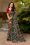 Innayat By Lt 60grm Chiffon Printed Saree Exporters In India